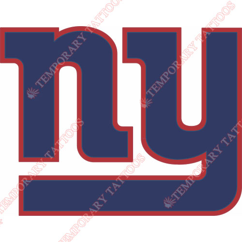 New York Giants Customize Temporary Tattoos Stickers NO.623